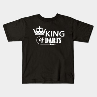 Dart - King of darts Kids T-Shirt